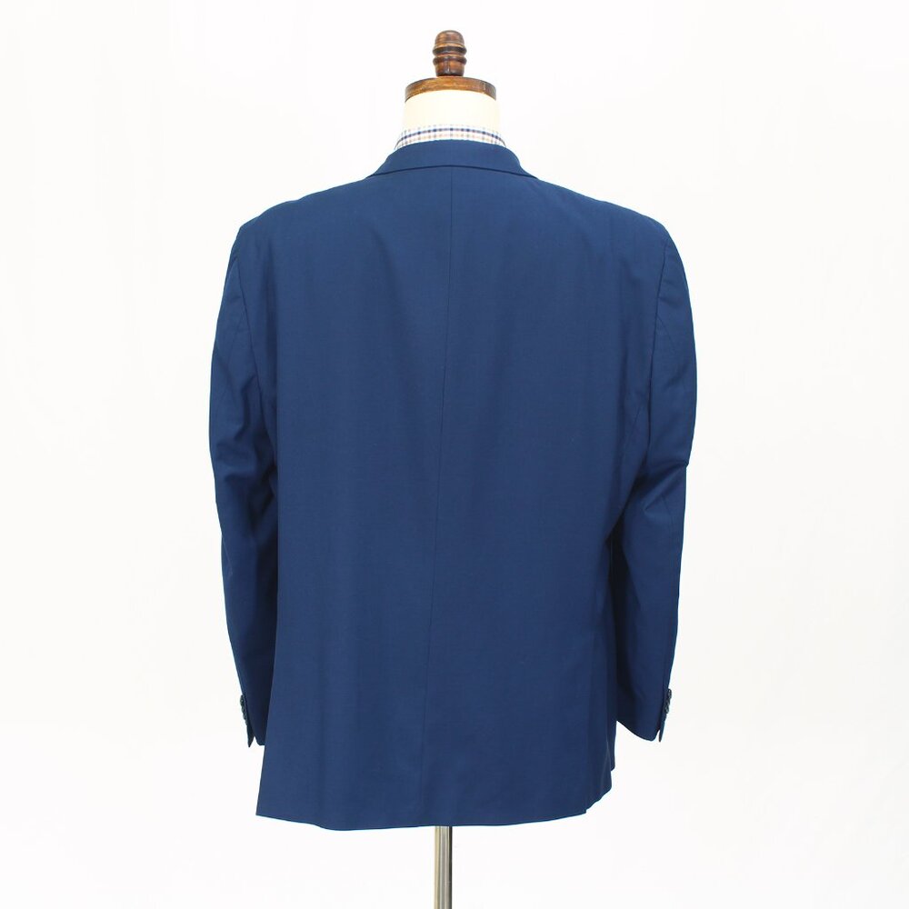 Michael Kors 48R Blue Blazer Sport Coat Jacket 2-Button Solid Y392 - Picture 7 of 11